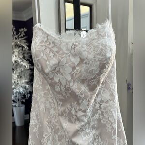 Lace allure wedding gown